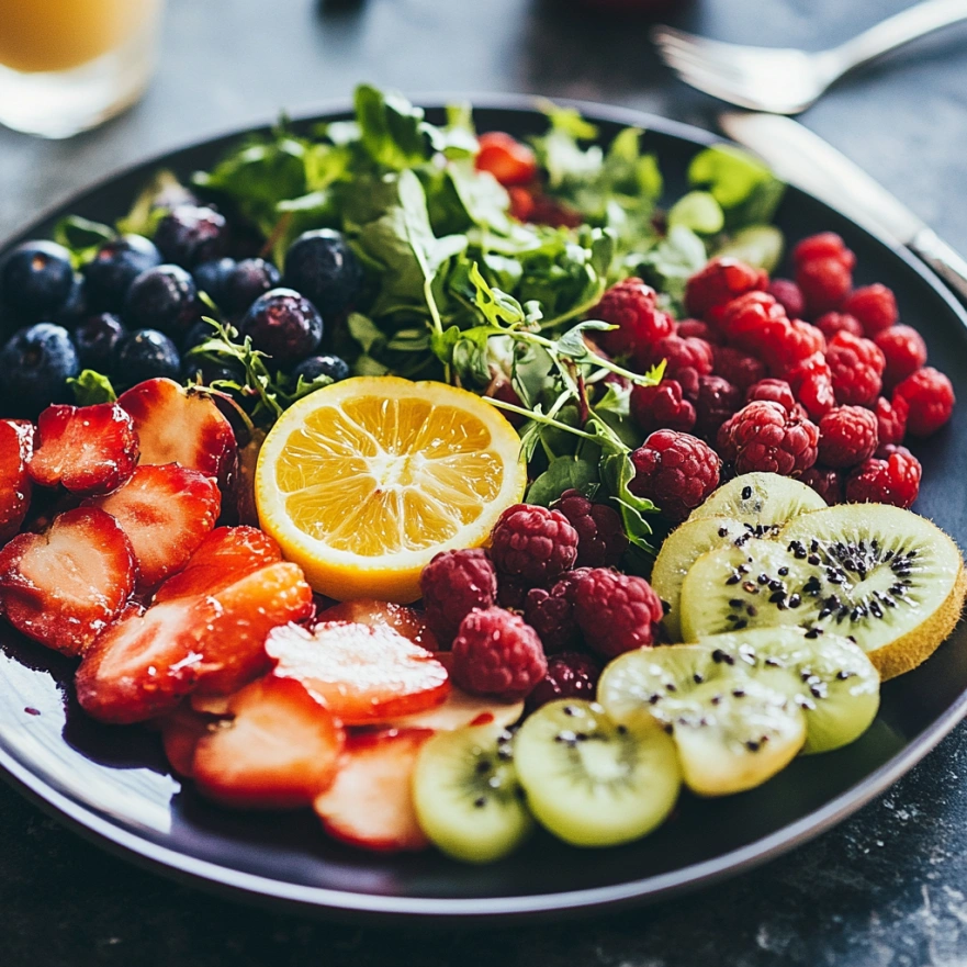 Літнє меню з освіжаючими стравами та ягодами